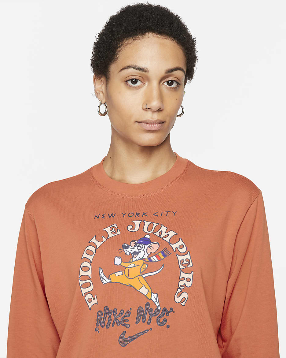 Nike Sportswear NYC Women s Long Sleeve T Shirt. Nike